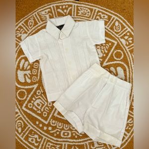 Guayabera baby outfit